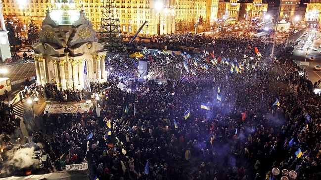 Gobierno ucraniano negó implantar estado de excepción ante protestas