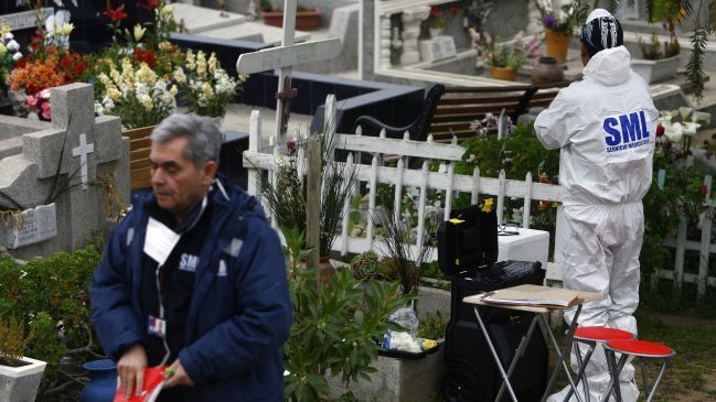 Familiares esperan resultados tras exhumaciones de ex trabajadores de Enami