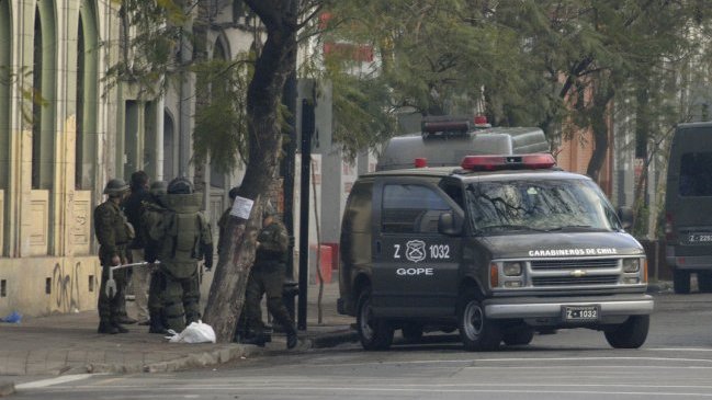 Aviso de bomba obligó a cortar el tránsito en la avenida Vicuña Mackenna