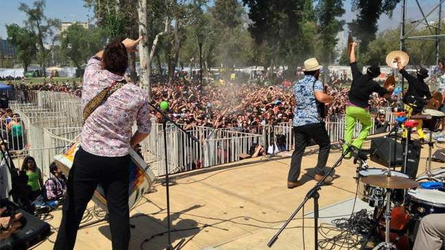 Festival de los DD.HH. congregó a siete mil personas en el Parque O'Higgins