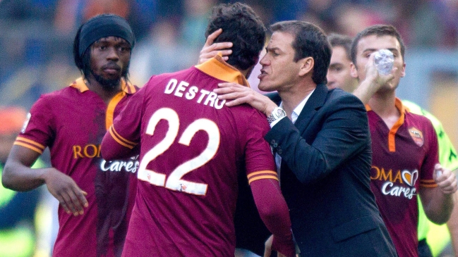 David Pizarro actuó en ajustada caída de Fiorentina ante AS Roma en Italia