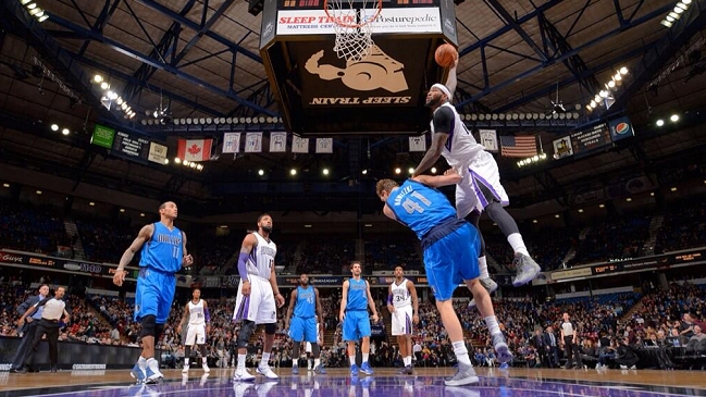 Sacramento Kings logró amplio triunfo sobre Dallas Mavericks