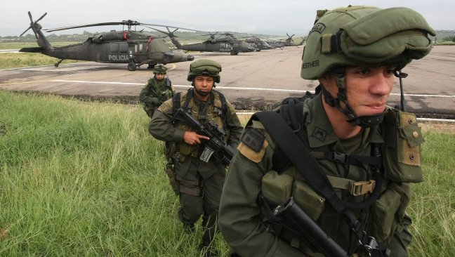 Ejército colombiano rescató a niñas secuestradas