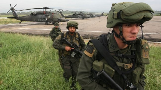 Ejército colombiano rescató a niñas secuestradas