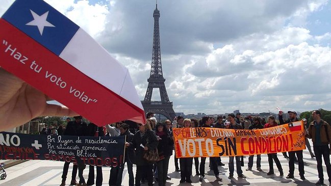 Segunda vuelta también tiene votación simbólica de chilenos en el exterior