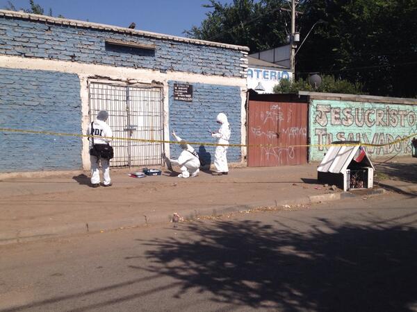 Pelea en fiesta de Cerro Navia terminó con un muerto por disparo