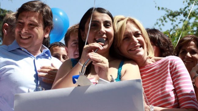 Dirigentes del comando, parlamentarios y ministros visitaron a Evelyn Matthei