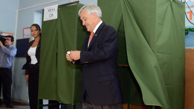Presidente Piñera: El que no vota demuestra falta de cariño por Chile