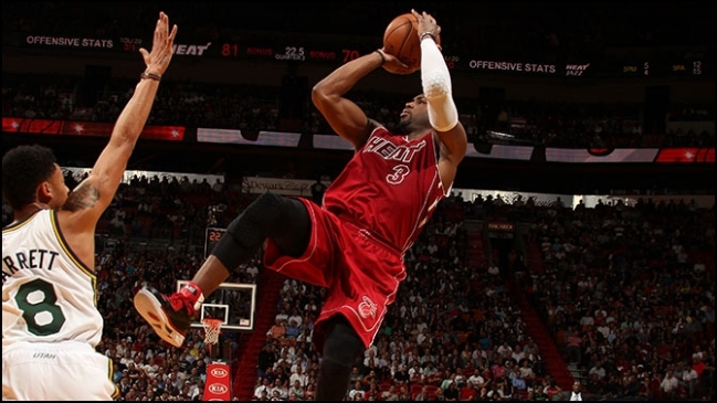 LeBron James comandó aplastante triunfo de Miami sobre el Jazz