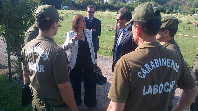 Fiscalía encabezó exhumación del cuerpo de Marcia Campos