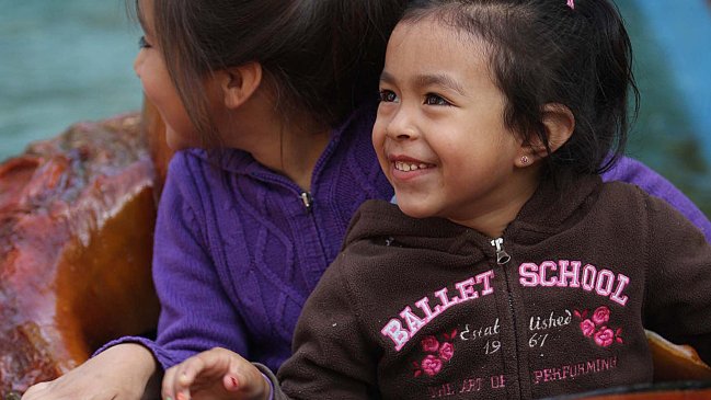 Niños del Hogar de Cristo celebraron Navidad en Fantasilandia