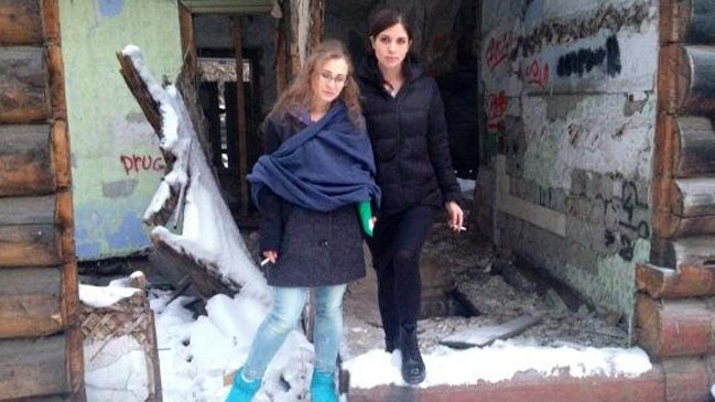 Integrantes de Pussy Riot se reunieron tras quedar en libertad