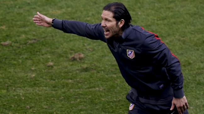 Diego Simeone obtuvo el Trofeo EFE como mejor DT del año