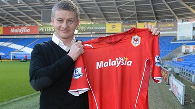 Solksjaer fue confirmado como nuevo DT de Medel en Cardiff