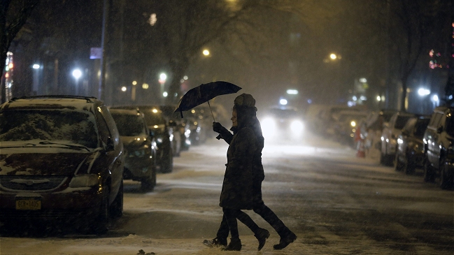 Gran tormenta sacude el noreste de EE.UU. con fuerte viento y nieve