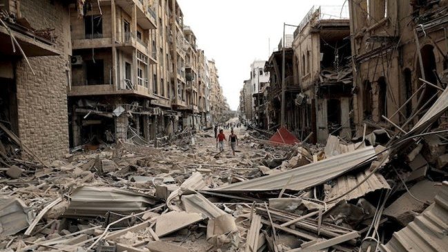 Más de 600 muertos en Siria por bombardeos