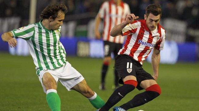 Lorenzo Reyes jugó en victoria de Betis sobre Athletic de Bilbao en Copa del Rey