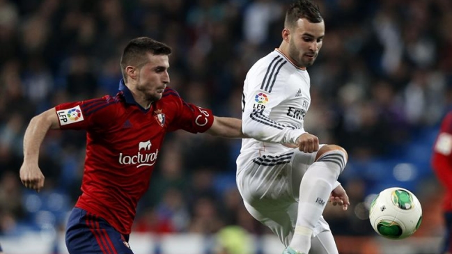 Real Madrid tomó ventaja ante Osasuna en la Copa del Rey