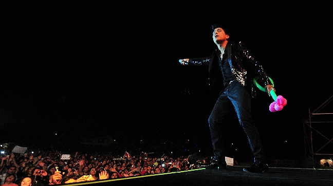 La música de Américo y Miranda! cerró el Festival del Sol y la Minería