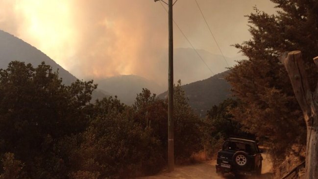 Evacuan a vecinos de El Canelo por incendio forestal
