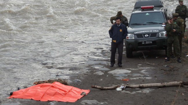 Dos cadáveres fueron encontrados en el Río Mapocho