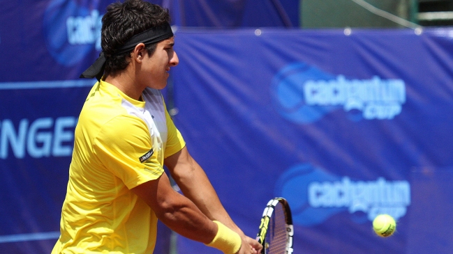 Christian Garín debutará este martes en el cuadro principal de Bucaramanga