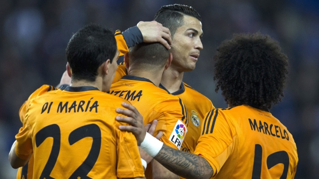 Real Madrid sacó ventaja ante Espanyol en la Copa del Rey