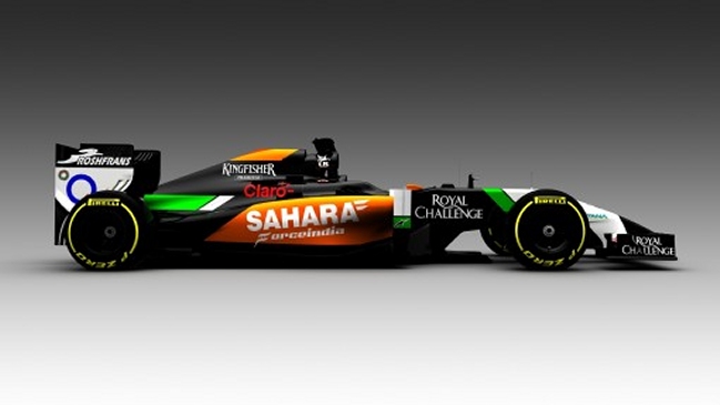 Sahara Force India, primer equipo que presenta su modelo 2014