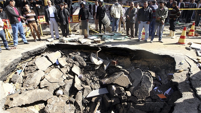 Tres atentados con horas de diferencia mataron al menos cinco personas en El Cairo