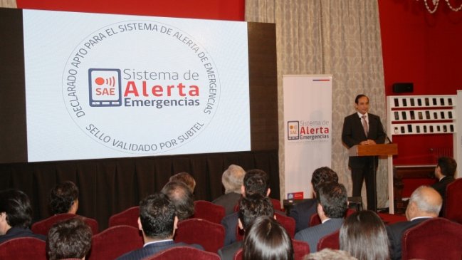 Onemi y Subtel presentó aplicación móvil que alerta sobre eventuales catástrofes