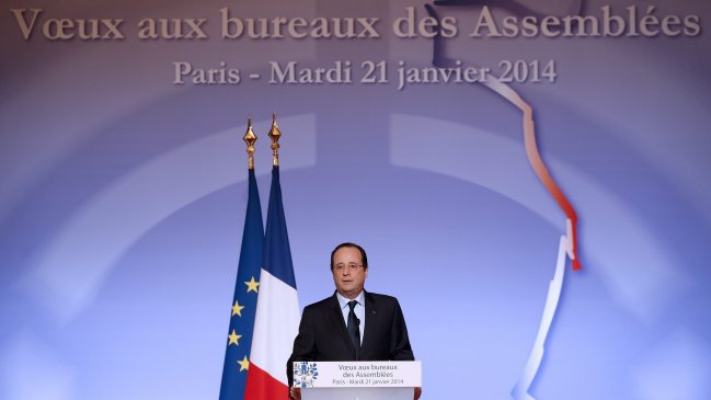 Medios afirman que Hollande anunciará su separación de Trierweiler