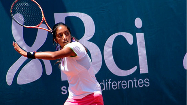 Daniela Seguel tuvo leve ascenso en el ranking de la WTA