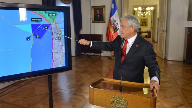 Piñera: Chile cumplirá y exigirá el cumplimiento del fallo de La Haya