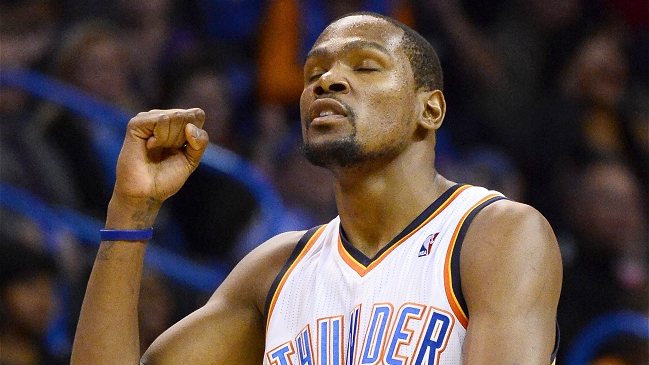Oklahoma City Thunder derribó a Atlanta Hawks de la mano de Kevin Durant