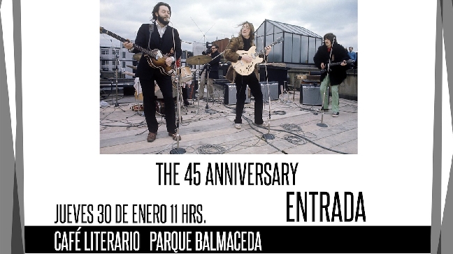 El último show de The Beatles revive en Providencia