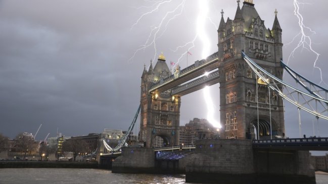 Fotógrafo aficionado captó impresionante imagen en Londres