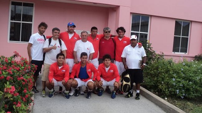 Chile buscará la ventaja ante Barbados en el dobles