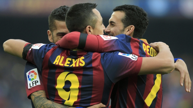 Prensa española destacó el presente goleador de Alexis Sánchez