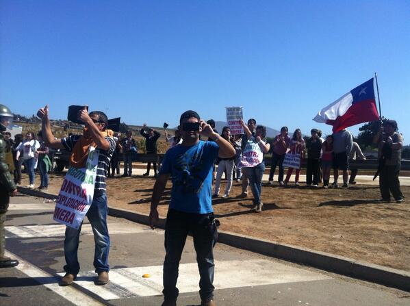 Región de Valparaíso: Protesta de vecinos genera cortes parciales en la Ruta 5