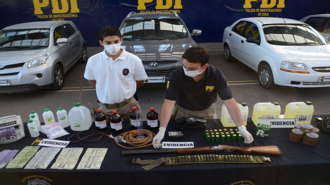 Desmantelaron laboratorio de drogas al 