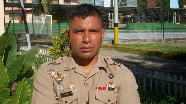 Cadáver de militar peruano apareció tras dos semanas de búsqueda