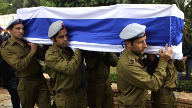Militar israelí murió bajo 