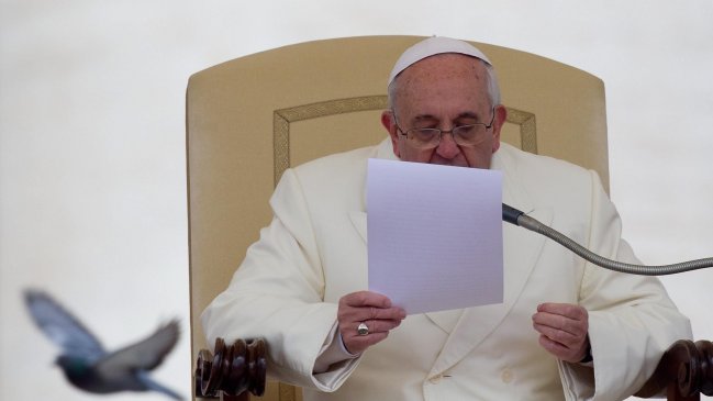 El papa Francisco llamó a 