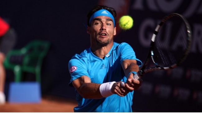  Fabio Fognini derrotó a Jeremy Chardy  