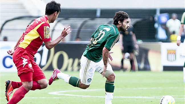 Jorge Valdivia comandó a Palmeiras en empate ante Audax Sao Paulo