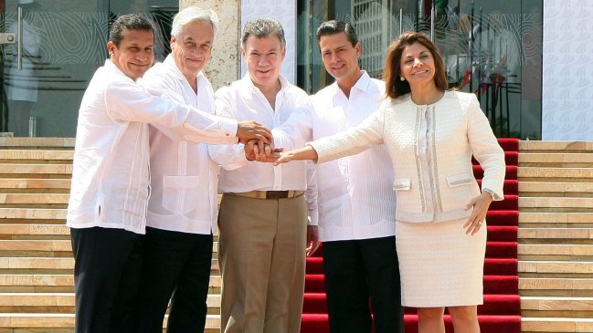 Presidentes de Alianza del Pacífico despidieron a Piñera