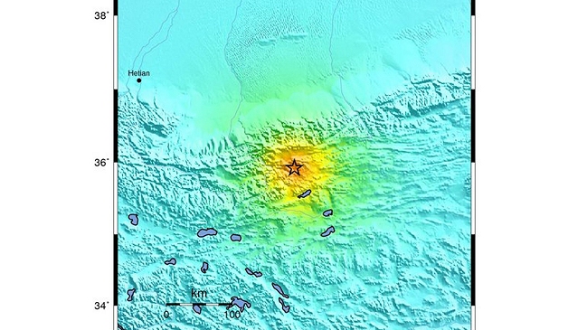 Terremoto de magnitud 7,3 Richter afectó a China