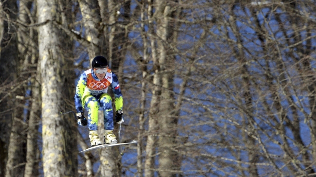 Chileno Von Appen remató 31° en la supercombinada de Sochi 2014