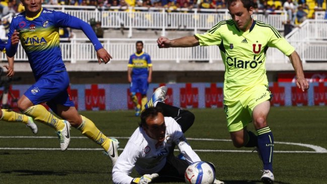 U. de Chile quiere extender su victoria 