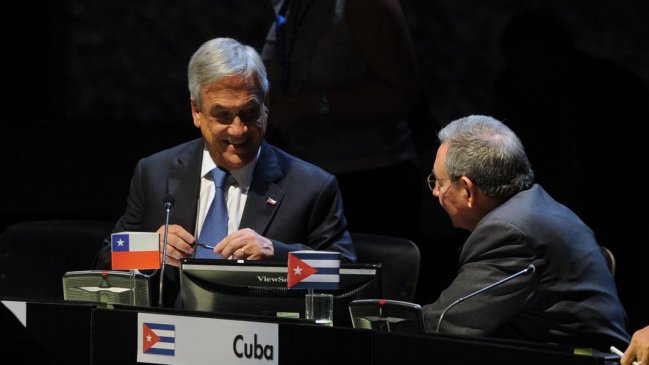 Piñera aseguró que en Cuba no existe democracia ni respeto a DD.HH.